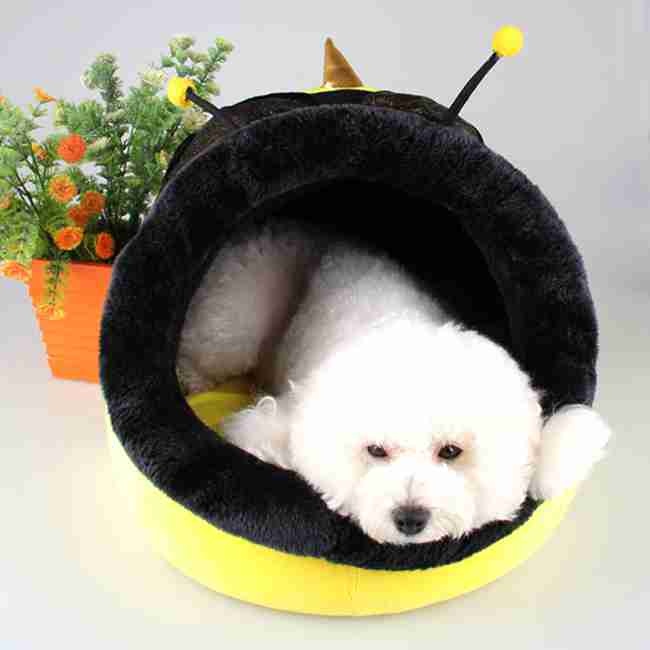cute and warm kennel pet bed